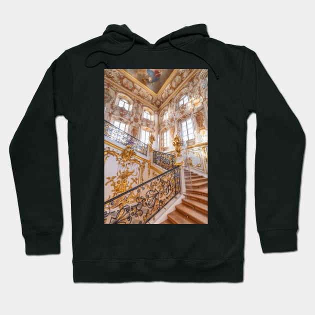 Peterhof Palace interior in Saint Petersburg, Russia Hoodie by mitzobs